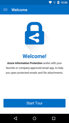 Screenshot of the application Azure Information Protection - #8