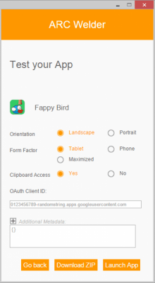 Screenshot of the application ARC Welder - #2