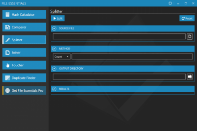 Screenshot of the application File Essentials Portable - #3