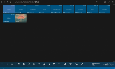Screenshot of the application Immersive Explorer - #2