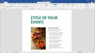 Screenshot of the application Microsoft Office - #2