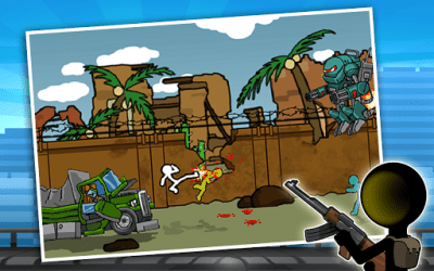 Screenshot of the application Anger of Stick 2 - #2
