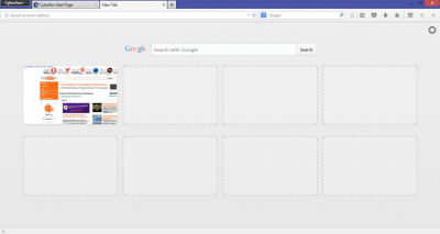 Screenshot of the application Cyberfox AMD Version - #2