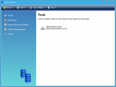 Screenshot of the application Drive Cloner Rx - #3