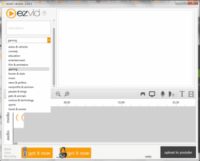Screenshot of the application Ezvid - #2