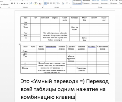 Screenshot of the application QuickTranslator - #4