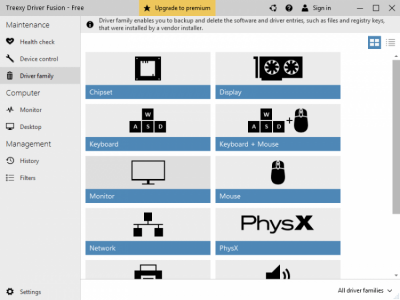 Screenshot of the application Driver Fusion - #2