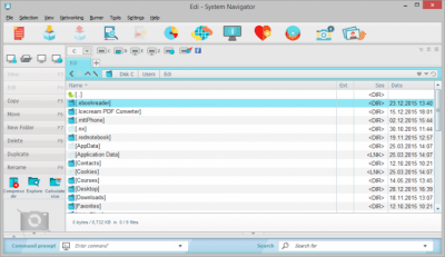 Screenshot of the application System Navigator - #2