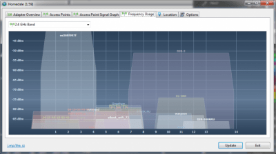Screenshot of the application Homedale - #2