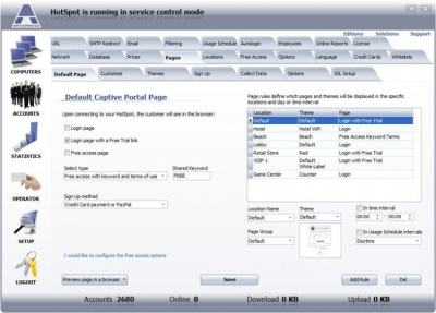 Screenshot of the application Antamedia Hotspot - #5