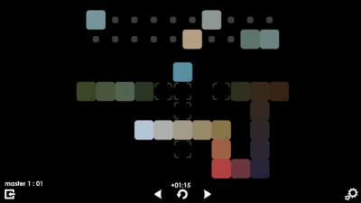 Screenshot of the application Blendoku 2 - #15