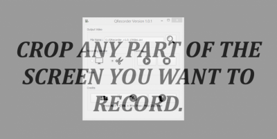 Screenshot of the application QRecorder - #2