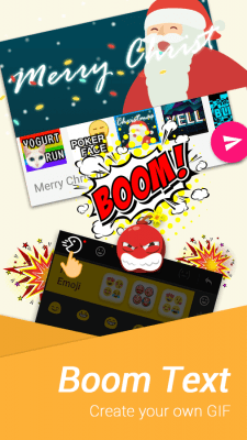 Screenshot of the application TouchPal Emoji Keyboard-Stock - #5