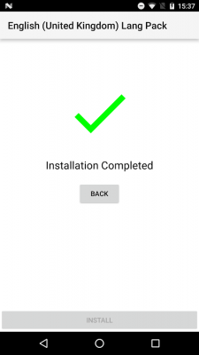 Screenshot of the application English(British) Language Pack - #2