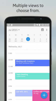 Screenshot of the application Boxer Calendar - #4