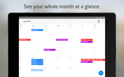 Screenshot of the application Boxer Calendar - #14