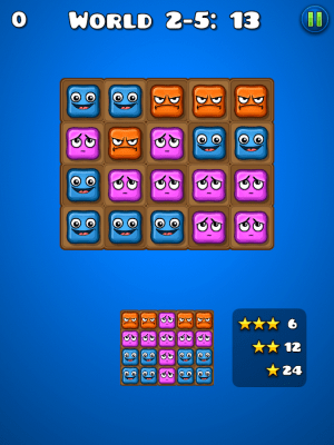 Screenshot of the application Boomlings MatchUp - #15