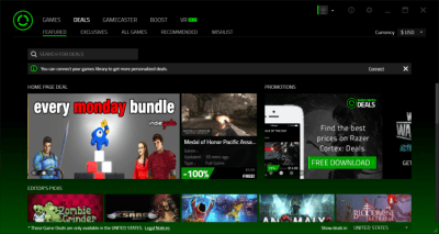 Screenshot of the application Razer Cortex Game Booster - #2