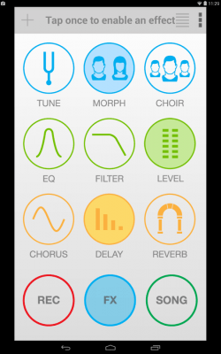 Screenshot of the application EZ Voice - #9