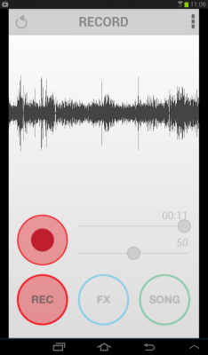 Screenshot of the application EZ Voice - #13