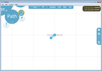 Screenshot of the application Prezi Desktop - #2