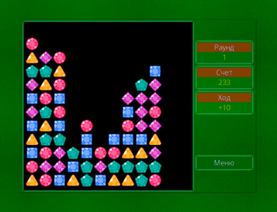 Screenshot of the application Jewels Break - #2