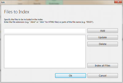 Screenshot of the application Arclab Dir2HTML - #6