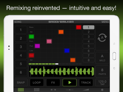 Screenshot of the application GrooveMaker 2 Free - #6