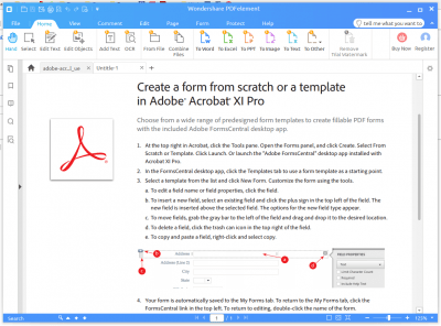 Screenshot of the application Wondershare PDFelement - #2