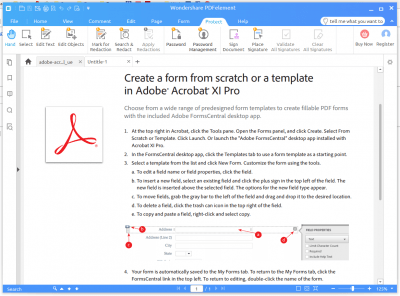 Screenshot of the application Wondershare PDFelement - #7