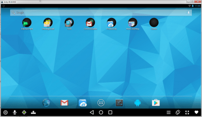 Screenshot of the application Andy - #3