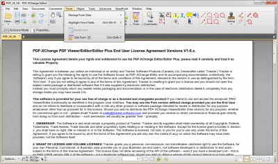 Screenshot of the application PDF-XChange Editor - #3