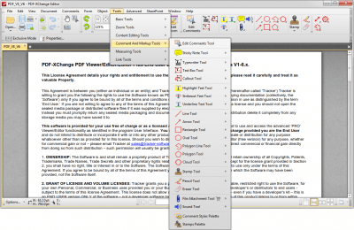 Screenshot of the application PDF-XChange Editor - #4