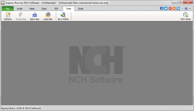 Screenshot of the application Express Burn - #2