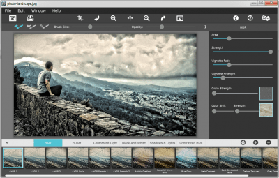 Screenshot of the application Simply HDR - #2