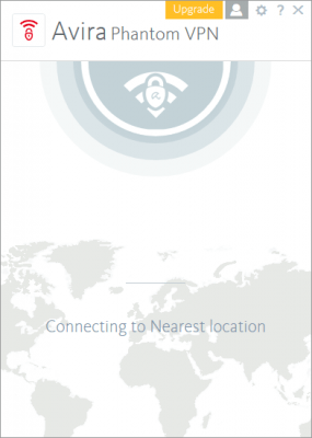 Screenshot of the application Avira Phantom VPN - #2