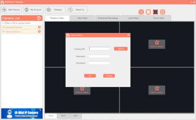 Screenshot of the application AtHome Camera - #3