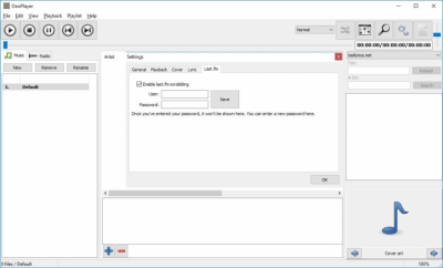 Screenshot of the application OooPlayer - #3