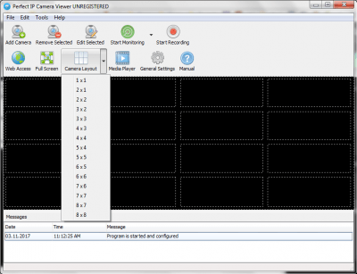 Screenshot of the application Perfect IP Camera Viewer - #2