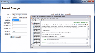 Screenshot of the application RSSme - #2