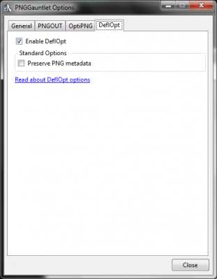 Screenshot of the application PNGGauntlet - #3