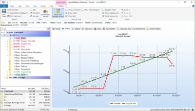 Screenshot of the application SpaceObServer - #2