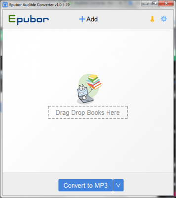 Screenshot of the application Audible Converter - #2