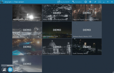 Screenshot of the application AnyCam - #5