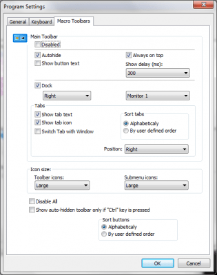 Screenshot of the application Free Macro Player - #2