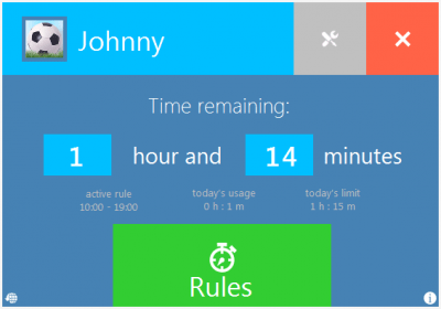 Screenshot of the application Metronomos - #2