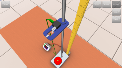 Screenshot of the application Free fall - #2