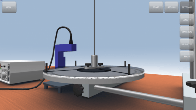 Screenshot of the application Twisting rods - #4