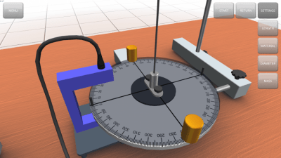 Screenshot of the application Twisting rods - #6