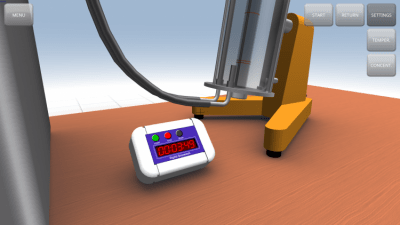 Screenshot of the application Drop ball viscometer - #7
